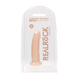 Real Rock Silicone Dildo Without Balls 6 (flesh)