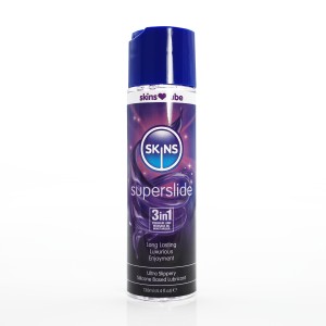 Skins Superslide Silicone Based Lubricant 4.4 Fl Oz (130ml)