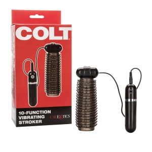 Colt 10 Function Vibrating Stroker Smoke