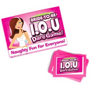 Bride To Be Iou Dare Game