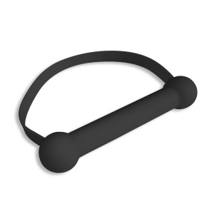 Quickie Gag Mouth Bit Black (one Size)