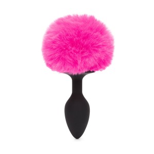 Happy Rabbit Butt Plug Small Black/pink