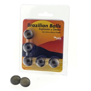 Taloka 5 Brazilian Balls Fresh Effect Exciting Gel