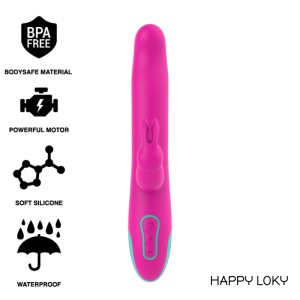 Happy Loky Pluto Rabbit Vibrator & Rotator Watchme Wireless Technology Compatible