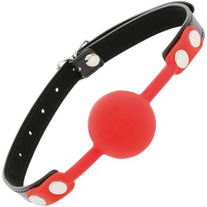 Darkness Red Silicone Gag