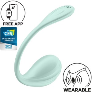 Satisfyer Smooth Petal G-point Stimulator Water Green Free App