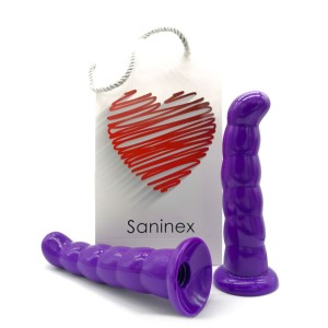 Saninex Dildo Silicone 19 Cm Lilac