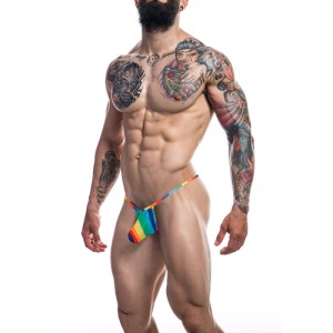 Cut4men Loopstring Pouch Rainbow S/m