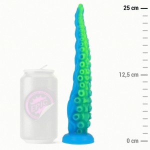 Epic Scylla Fluorescent Thin Tentacle Dildo Small Size