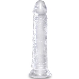 King Cock Clear Realistic Penis 19.7 Cm Transparent