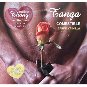 Hotflowers Mens Thong + 2 Vanilla Wafer Nipple /es/pt/en/fr/it/