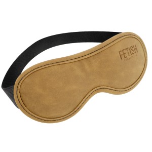 Fetish Submissive Origen Vegan Leather Mask With Neoprene Lining