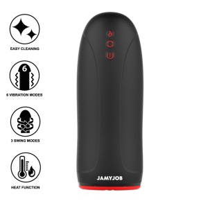 Jamyjob Swing-r Heating Effect, Swing Tech And Vibration Masturbator