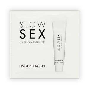 Bijoux Slow Sex Massage Gel With Finger Play Single Dose
