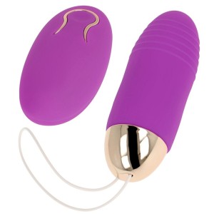 Ohmama Remote Control Vibrating Egg 10 Speeds Purple
