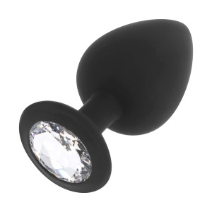 Ohmama Diamond Silicone Anal Plug Size M 8 Cm