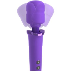 Fantasy For Her Massager Wand For Her Rechargeable & Vibrator 50 Levels Violet