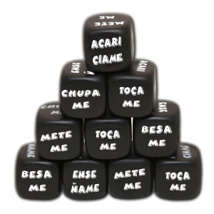 Spicy Devil Black Action Dice