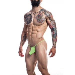 Cut4men Loopstring Pouch Neon Green S/m