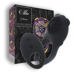 Mia  Colosseo Cock Ring Remote Control Black