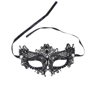 Queen Lingerie Lace Mask One Size