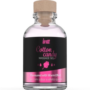 Intt Massage & Oral Sex Massage Gel With Cotton Candy Flavor And Heating Effect