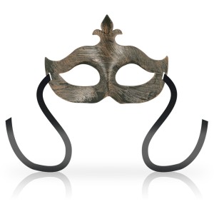Ohmama Masks Fleur De Lis Copper Mask