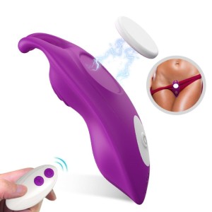 Armony Honeybee Wearable Panties Vibrator G-spot Remote Control Purple