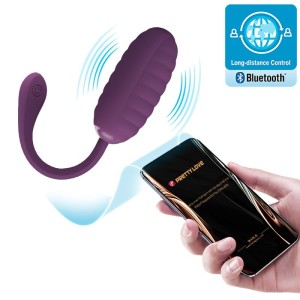 Pretty Love Casper Purple Rechargeable Vibrating Egg