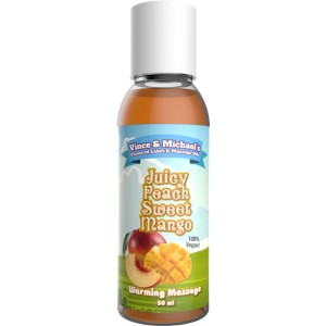 Vincen & Michaels   Professional Massage Oil  Juicy Peach Sweet Mang  50ml