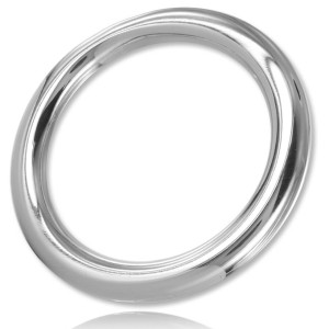 Metal Hard Round Penis Ring Metal Wire C-ring 8x50mm