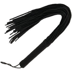 Darkness Black Bondage Whip 50cm