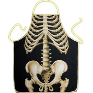 Diablo Picante Skeleton Apron
