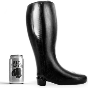 All Black Giant Soft Fisting Boot 31 Cm