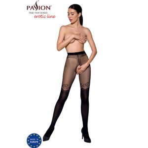 Passion Tiopen 012 Black Tights 1/2 20/40 Den