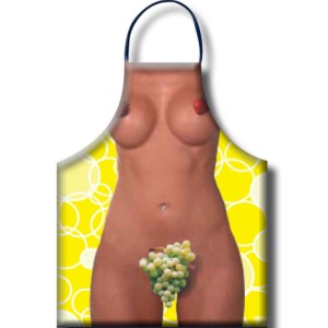 Diablo Picante Womens Grapes Apron