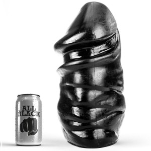 All Black Pene Anal 33 Cm