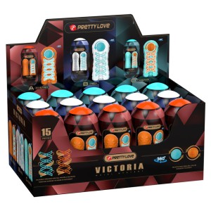 Pretty Love Victoria Masturbator 15 Pieces