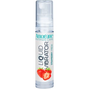 Amoreane Vibrating Liquid Strawberry 10 Ml