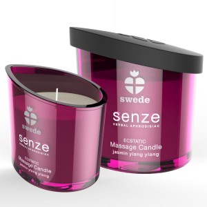 Swede Senze Ecstatic Massage Candle Jasmine, Ylang Ylang