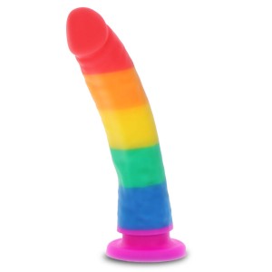 Pride Lgbt Flag Unicorn Dancer Dildo 18 Cm