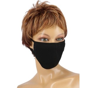 Passion Covid-19 Black Cotton Mask