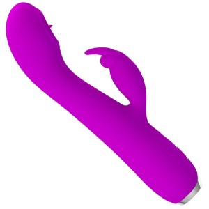 Pretty Love Rachel Rechargeable Vibrator With Purple Sucker