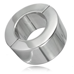 Metal Hard Stainless Steel Testicle Ring 30mm