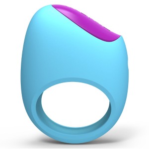 Lelo Picobong Remoji Lifeguard Vibrating Ring App Lifeguard Blue
