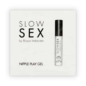 Bijoux Slow Sex Nipple Stimulating Gel Nipple Play Single Dose Gel