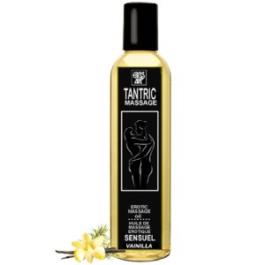 Eros-art Natural Tantric Massage Oil And Aphrodisiac Vanilla 200 Ml