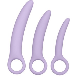 Calexotics Dr Laura Berman Alena Set Of 3 Silicone Dilators