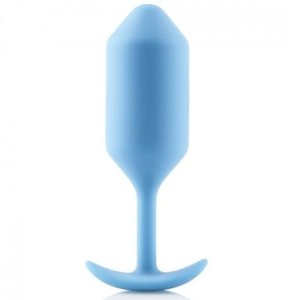 B-vibe Snug Anal Plug 3 Sky Blue