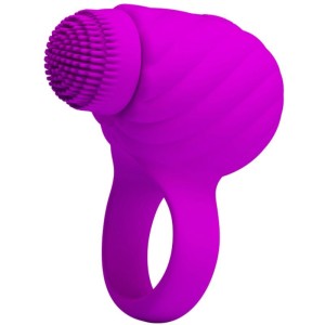 Pretty Love Male  Rotating And Teaser Rechargeable Cockring Florence Purple